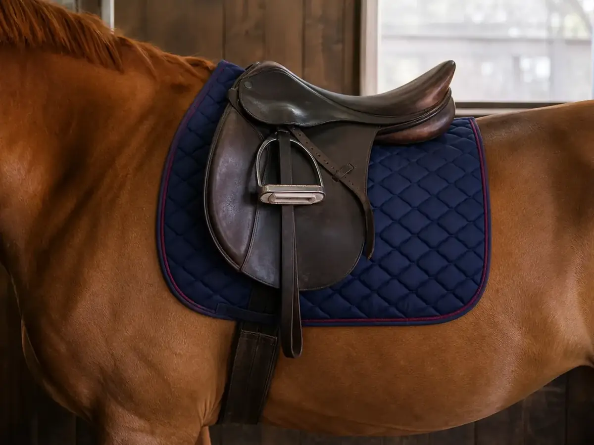 Saddle pads & exercise textiles — Close-contact or jumping pad