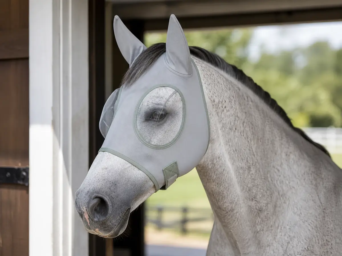 Fly masks & ear bonnets — Stretch close-fit fly mask