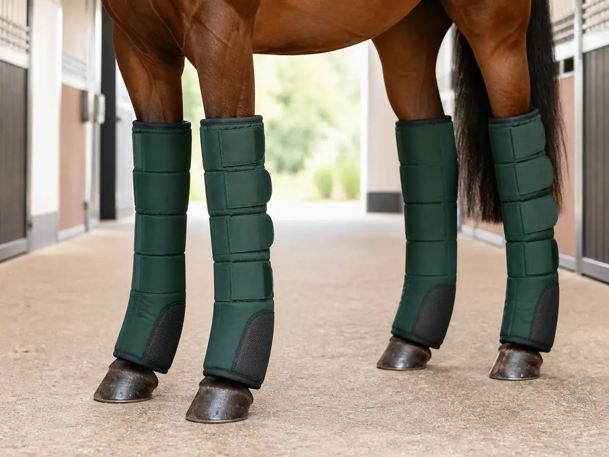Horse boots & leg protection — Travel or stable protection boot