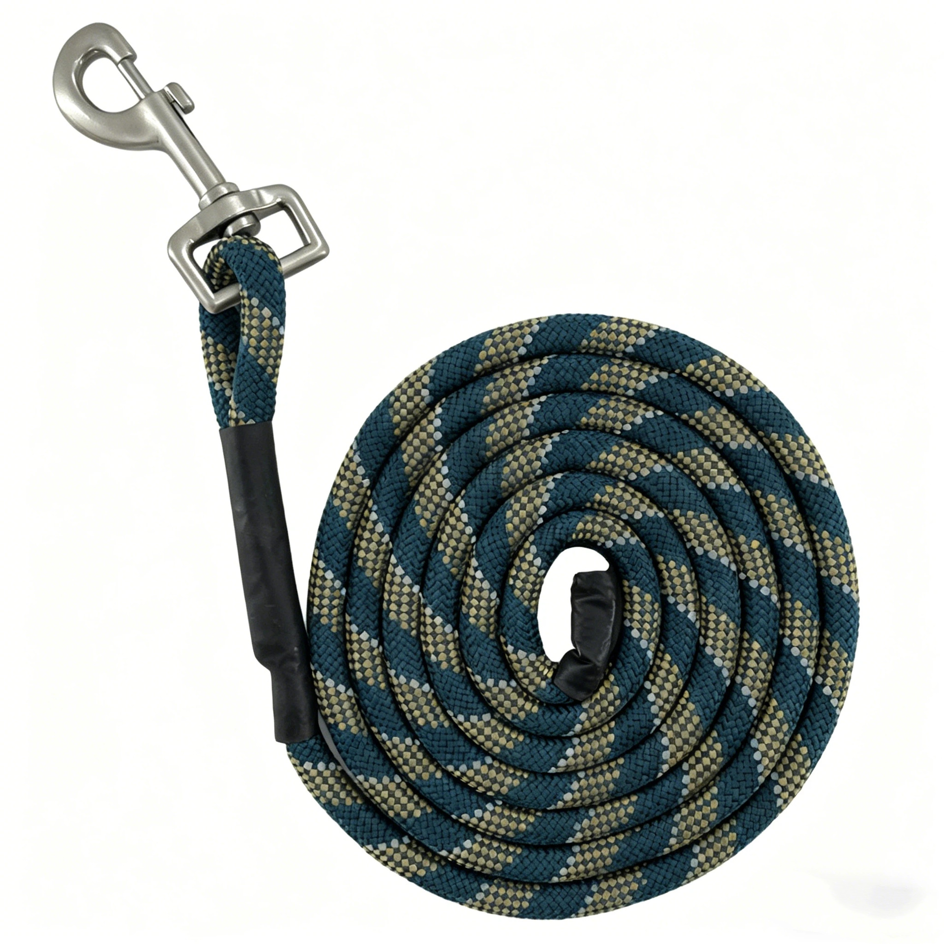 Braided low-stretch lead rope
